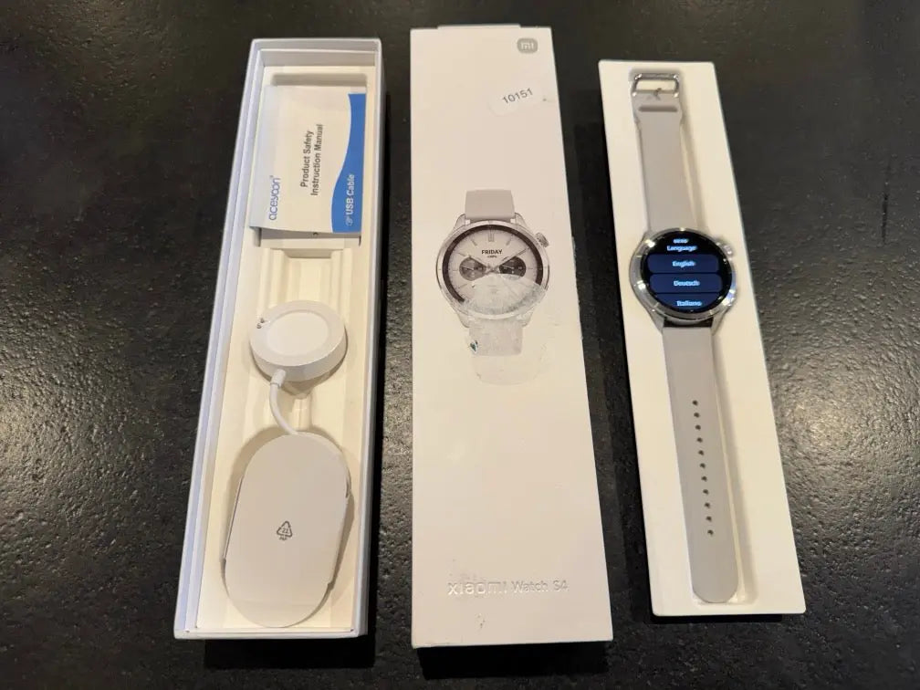 Xiaomi Watch S4 Silver – 1.43" AMOLED Smartwatch #10151 