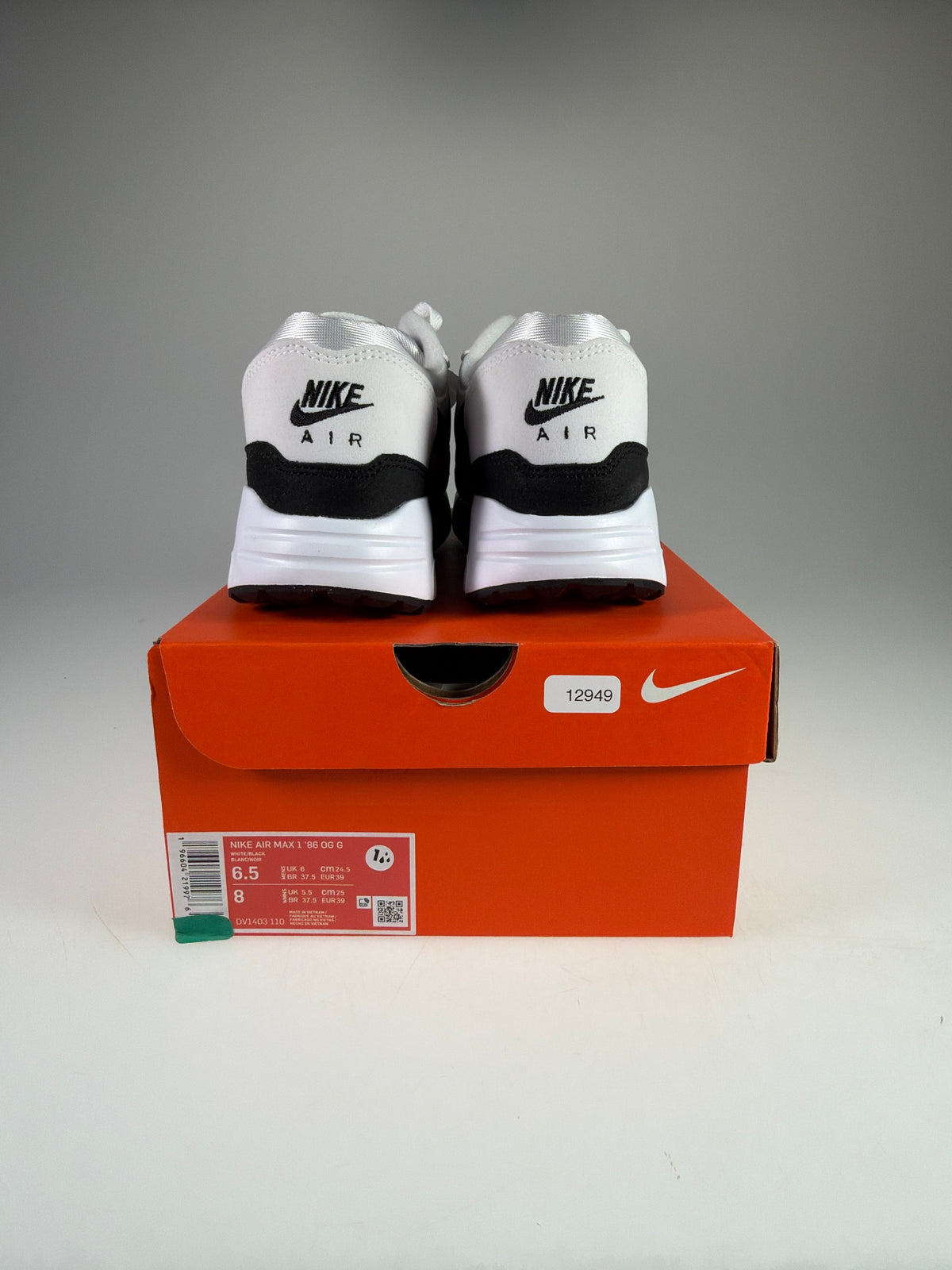 Nike Air Max 1 '86 OG G - Größe EU 39 #12949