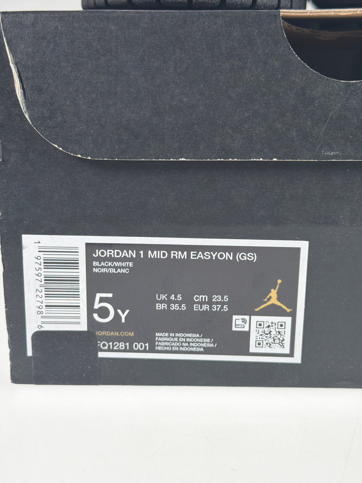 JORDAN 1 MID RM EASYON (GS) - Größe 37.5 #10312
