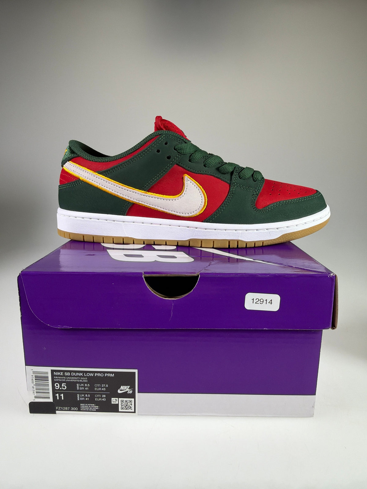 Nike SB Dunk Low Pro PRM - Größe EU 43 #12914