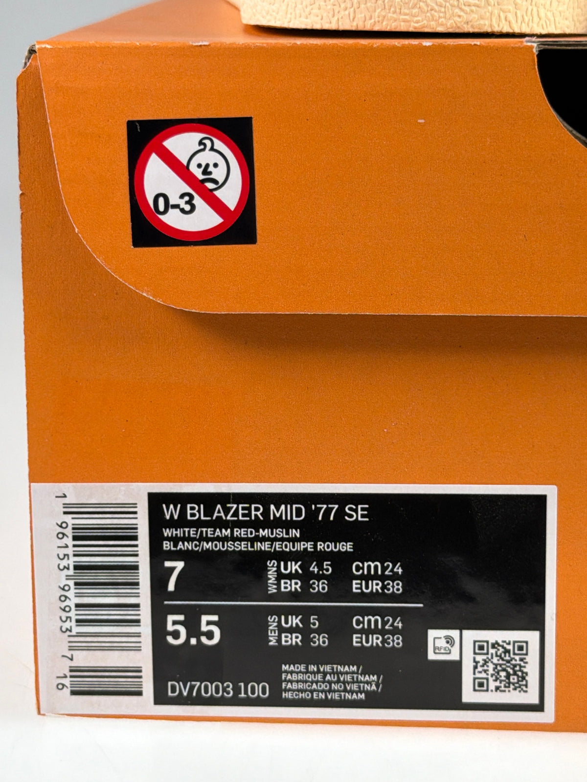 Nike Blazer Mid '77 SE (W) - Größe EU 38 #12877