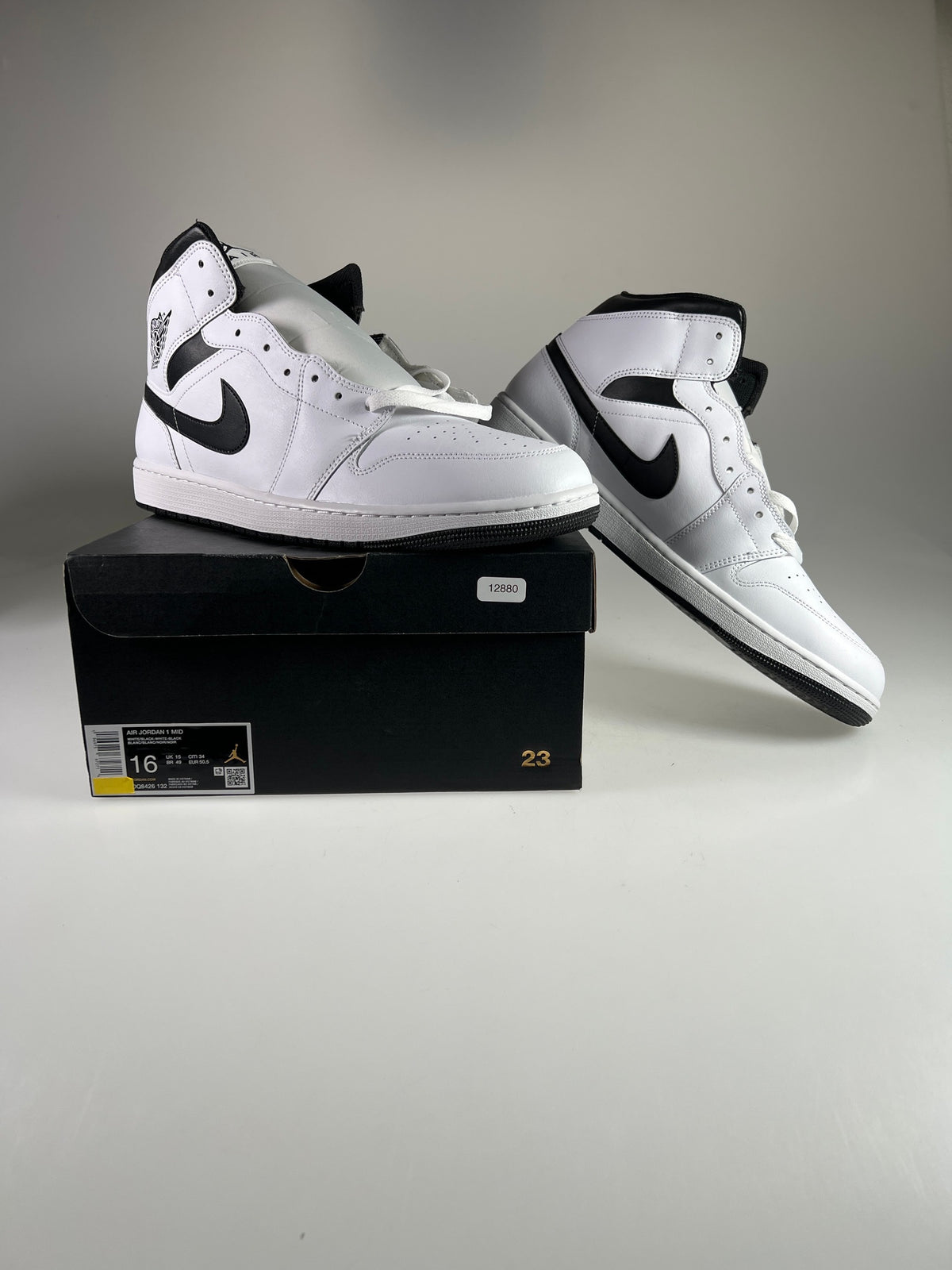 Air Jordan 1 Mid - Größe EU 50,5 #12880