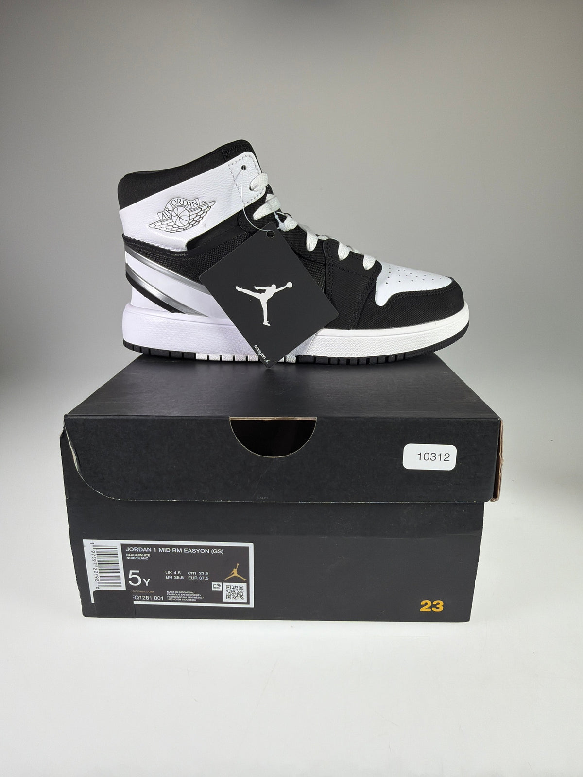 JORDAN 1 MID RM EASYON (GS) - Größe 37.5 #10312