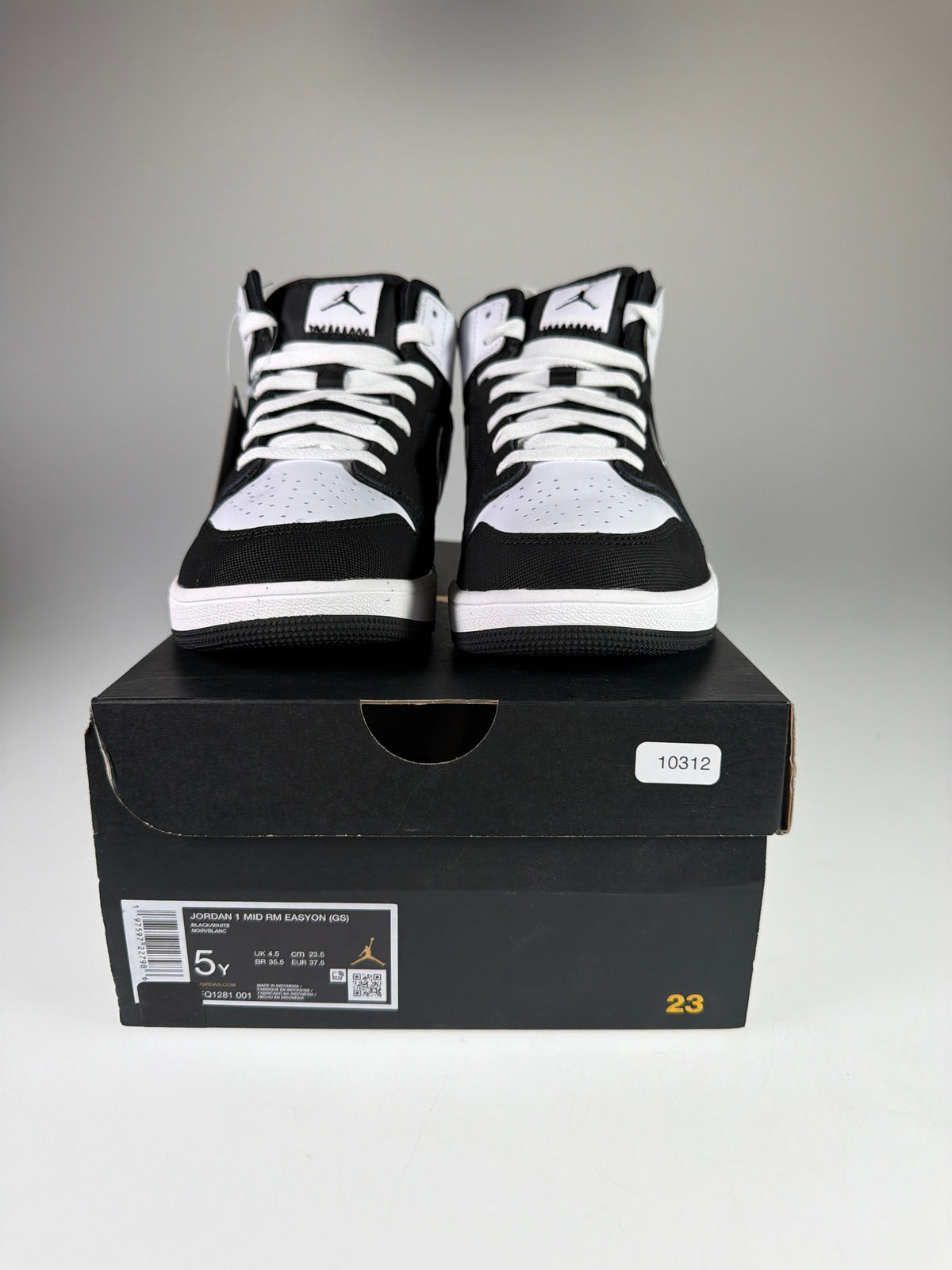 JORDAN 1 MID RM EASYON (GS) - Größe 37.5 #10312