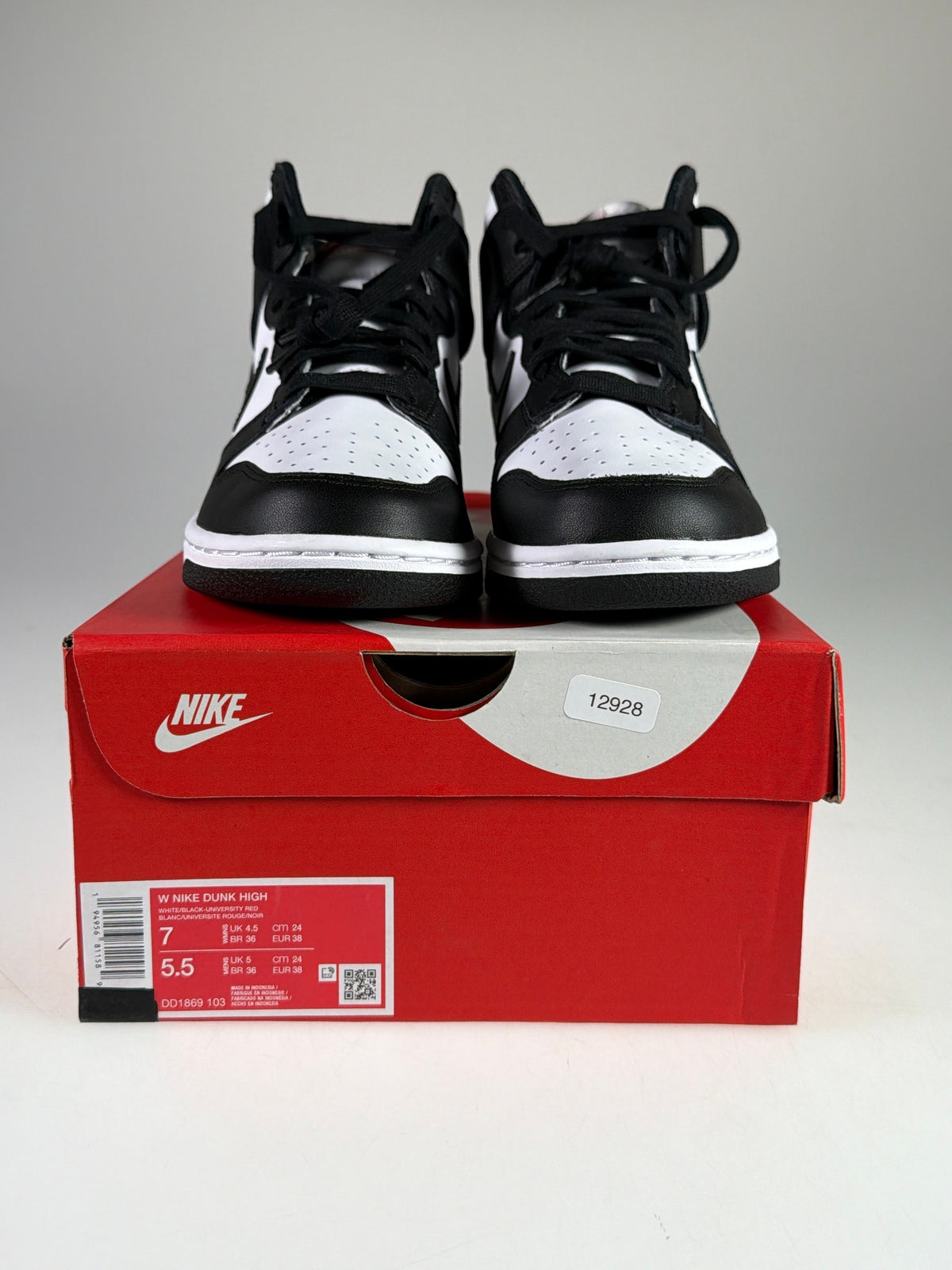 Nike Dunk High - Größe EU 38 #12928