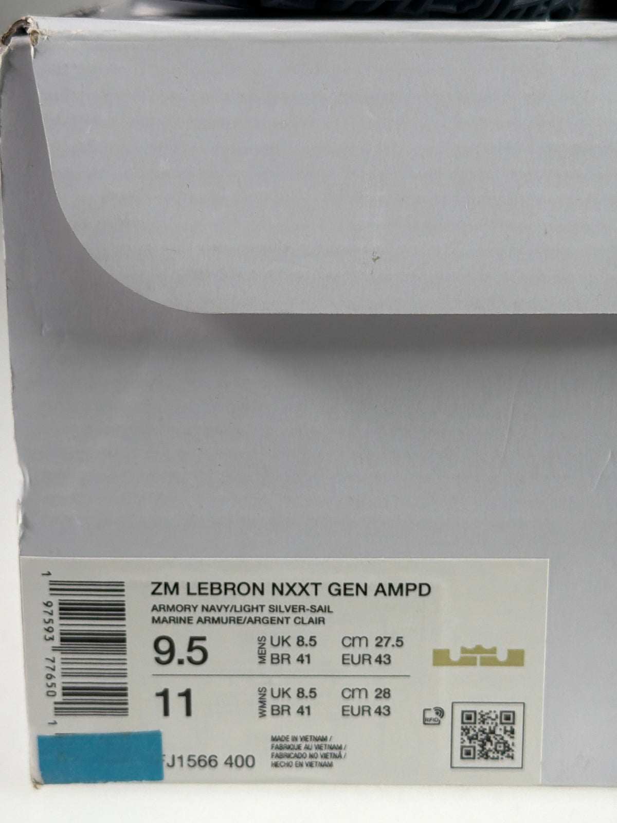 Nike ZM LeBron NXXT Gen AMPD - Größe EU 43 #12963