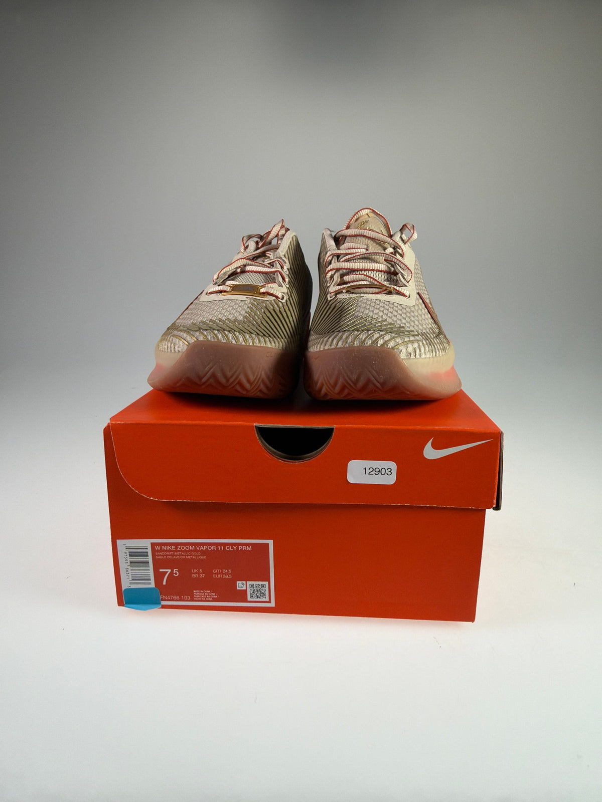 Nike Zoom Vapor 11 Cly PRM - Größe EU 38,5 #12903