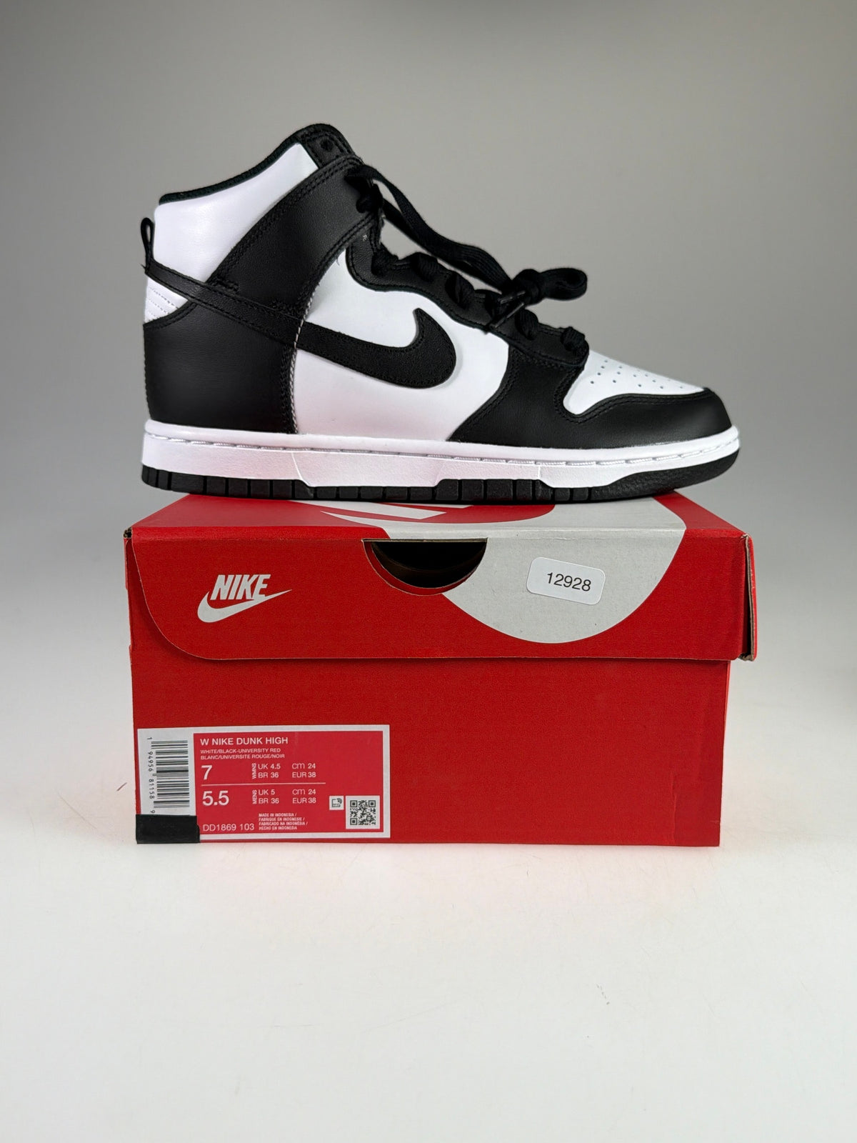 Nike Dunk High - Größe EU 38 #12928