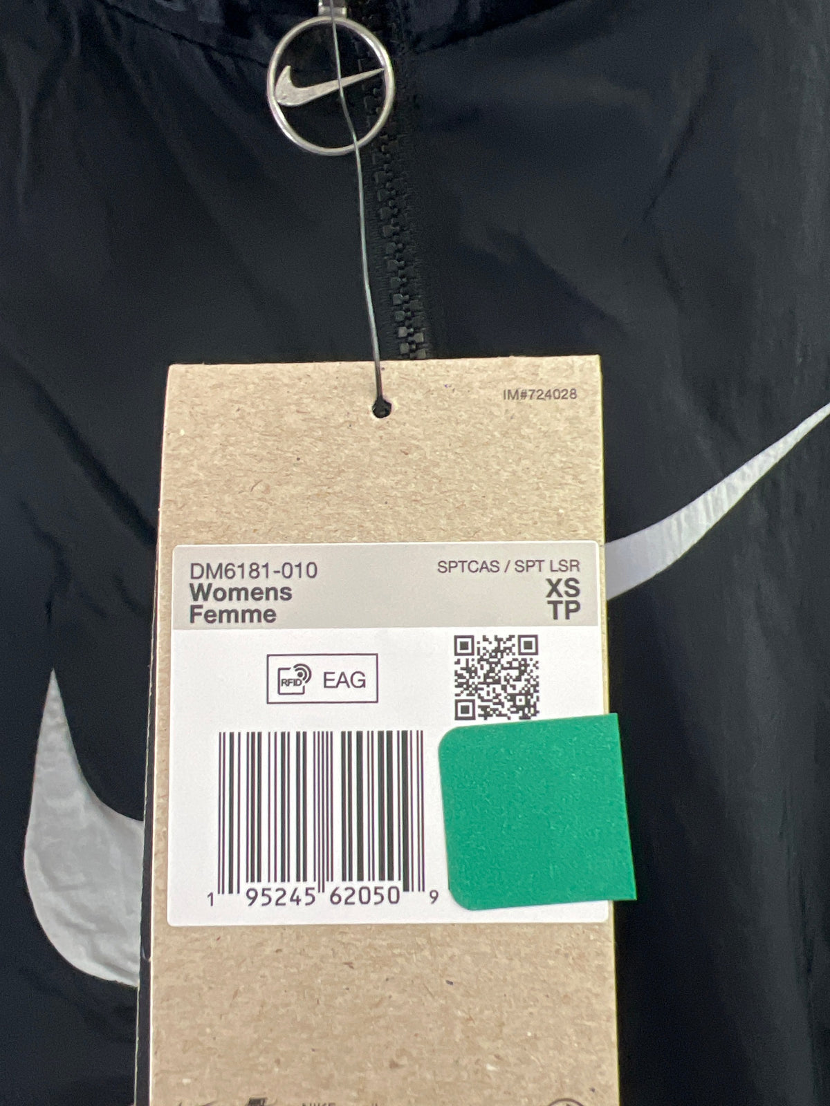 Nike Jacke Nike Sportswear Essential Schwarz - Größe XS #12812