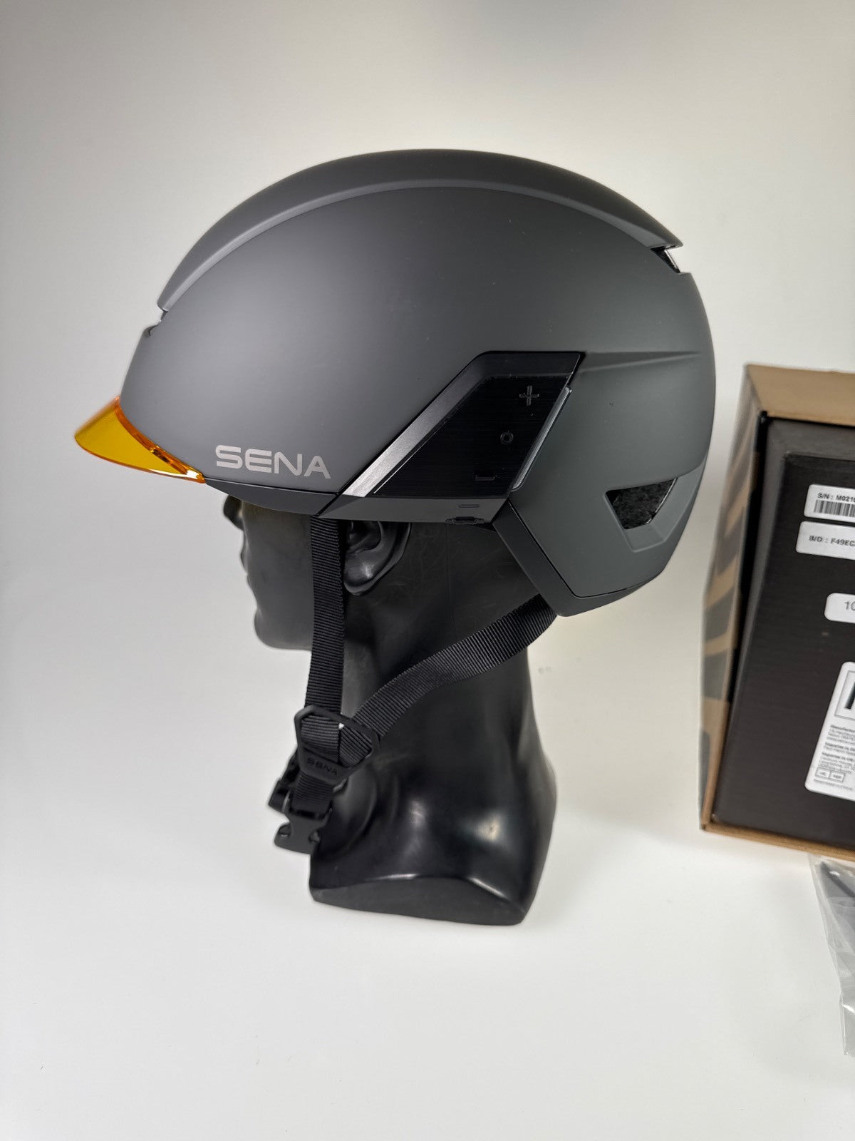 Sena U1 Smart E-Bike Fahrradhelm Dark Gray Größe 55-59cm #10778