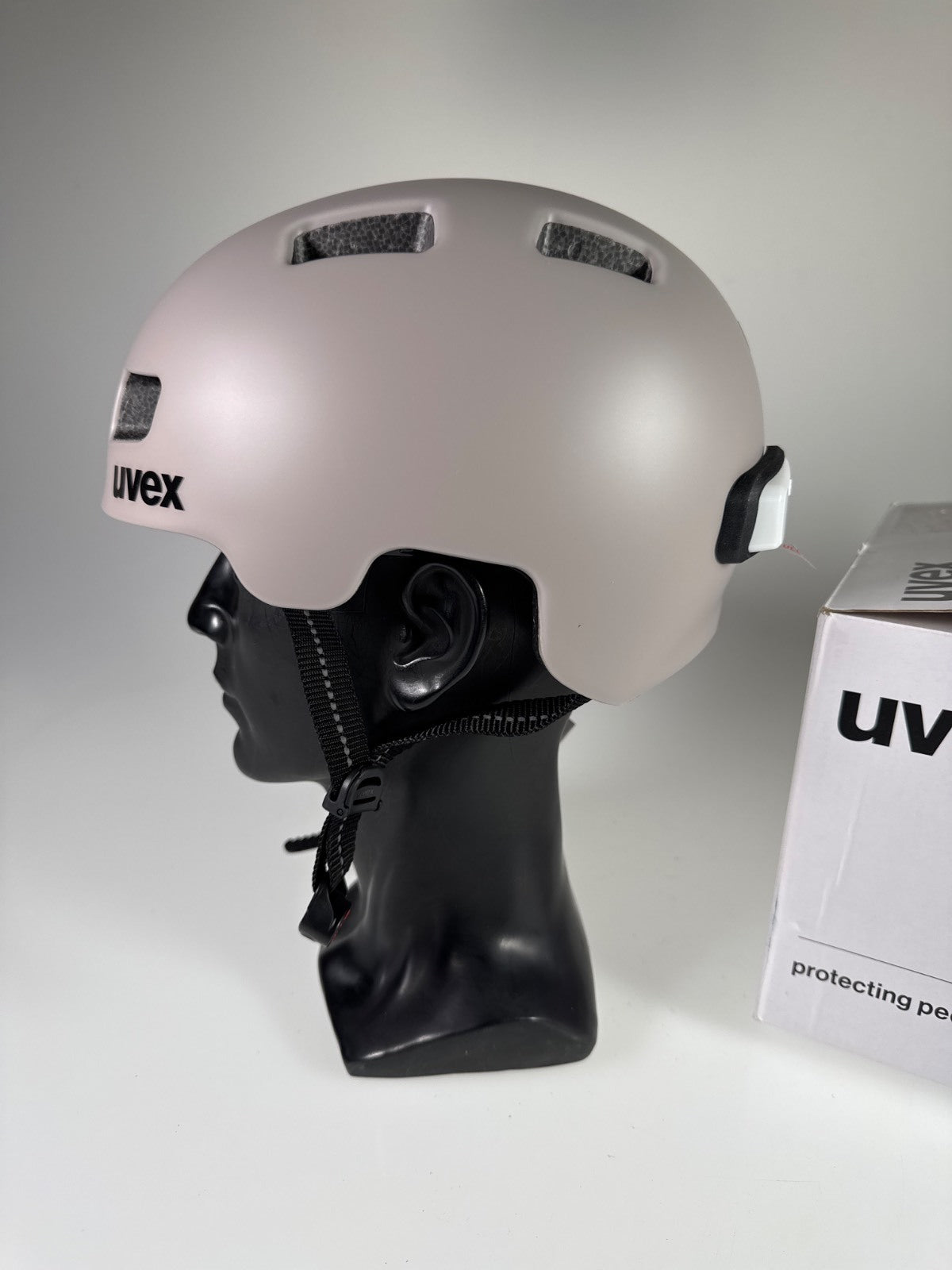 Uvex City 4 Fahrradhelm Warm Grey Matt Größe 51-55cm #10630