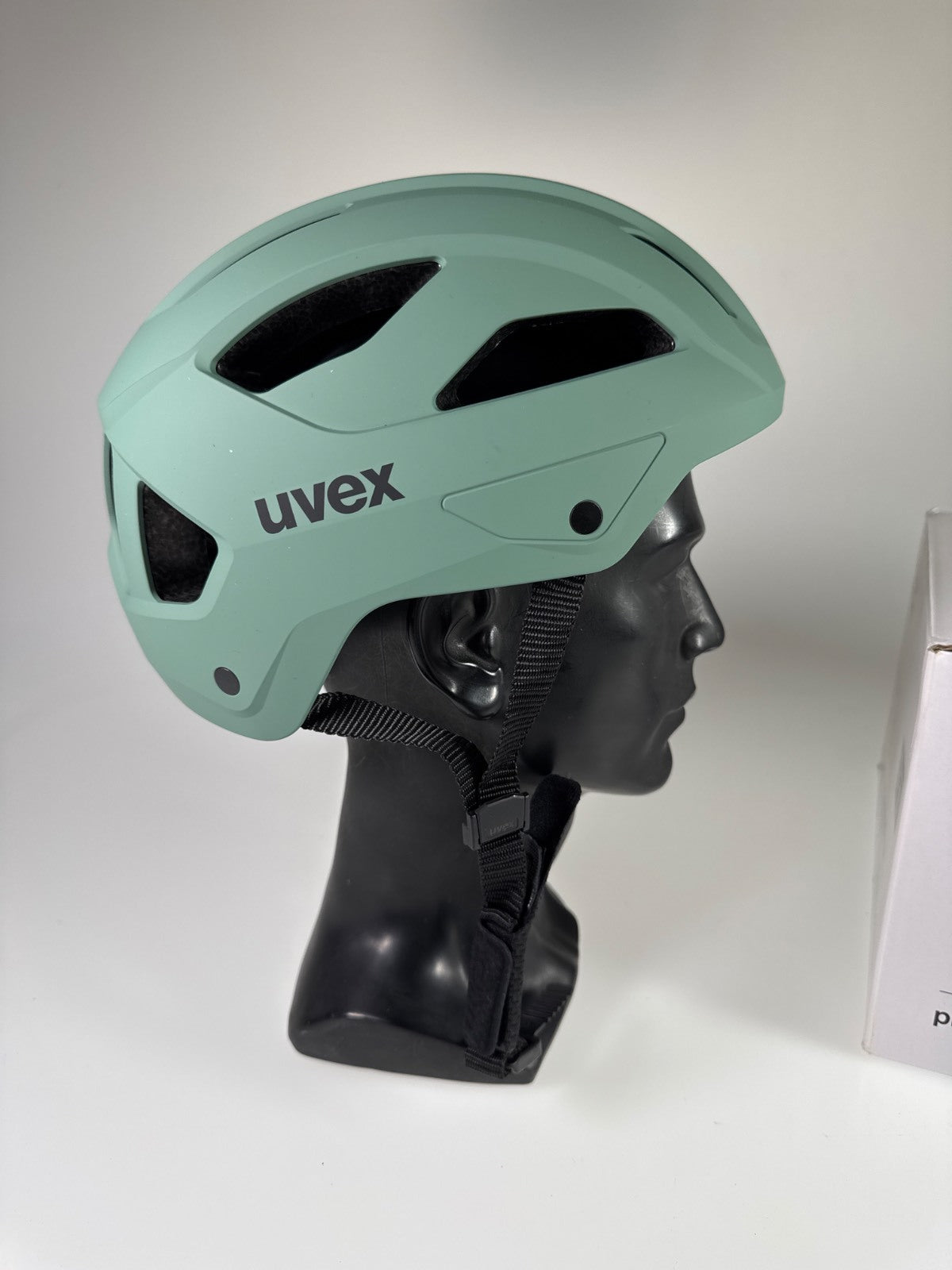 uvex stride Fahrradhelm sage green matt Größe 53-56cm #10733