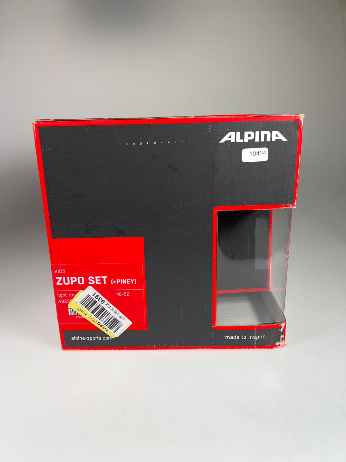 Alpina Zupo Set Skihelm mit Skibrille - Größe 48-52cm #10454