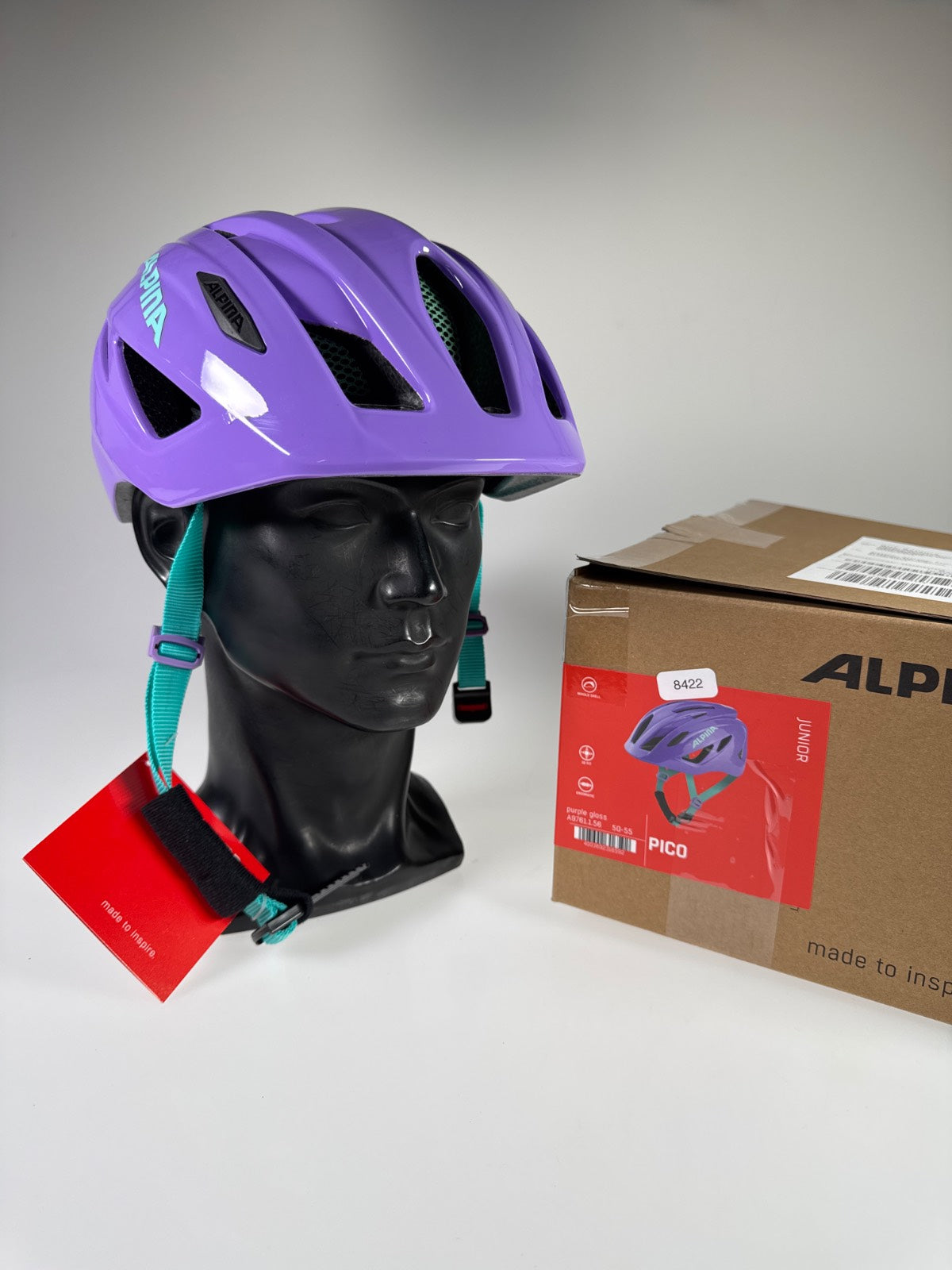 Alpina PICO Fahrradhelm - Größe 50-55cm #8422