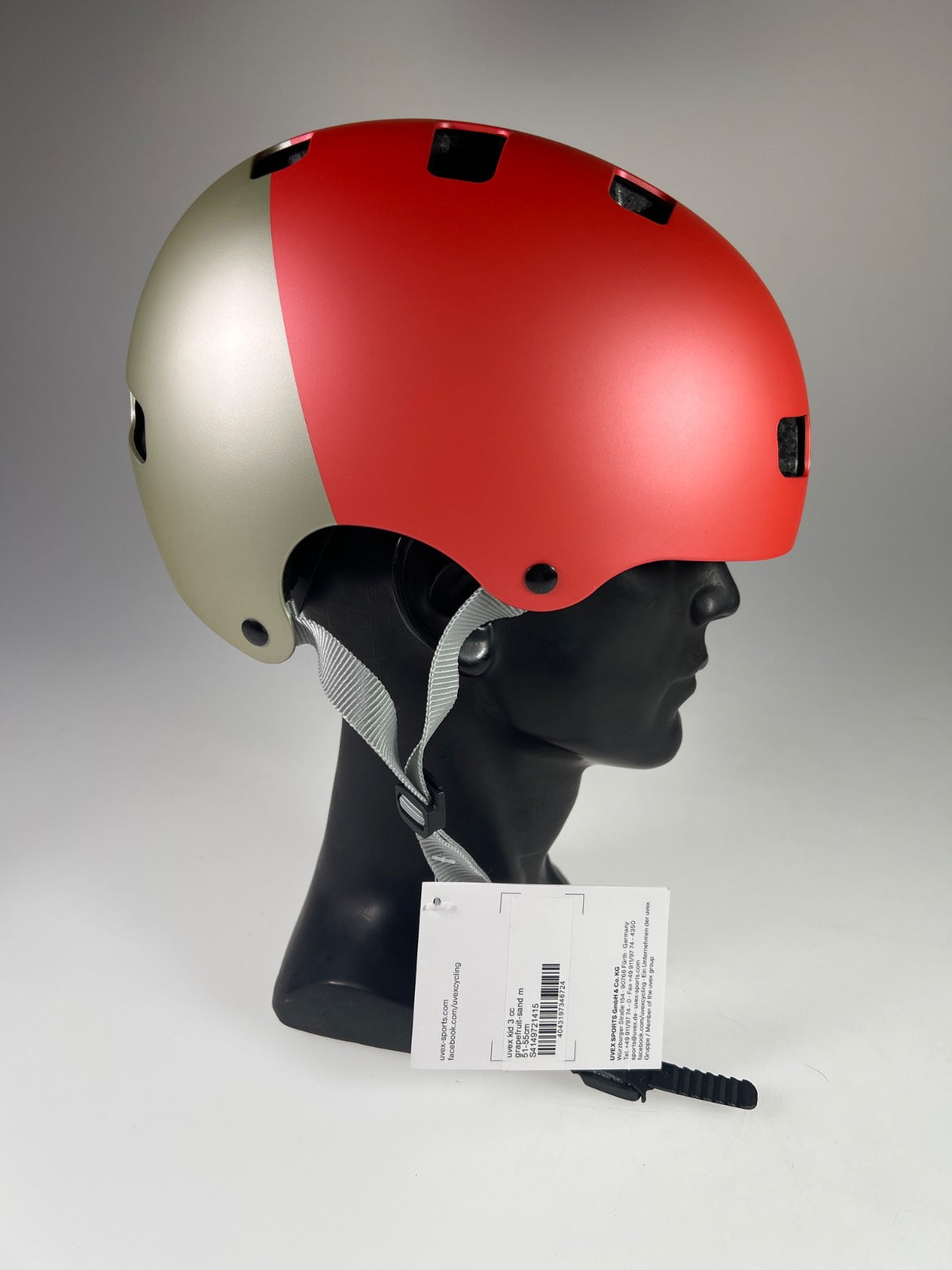 uvex Kid 3 cc Fahrradhelm - Größe 51-55cm #10406