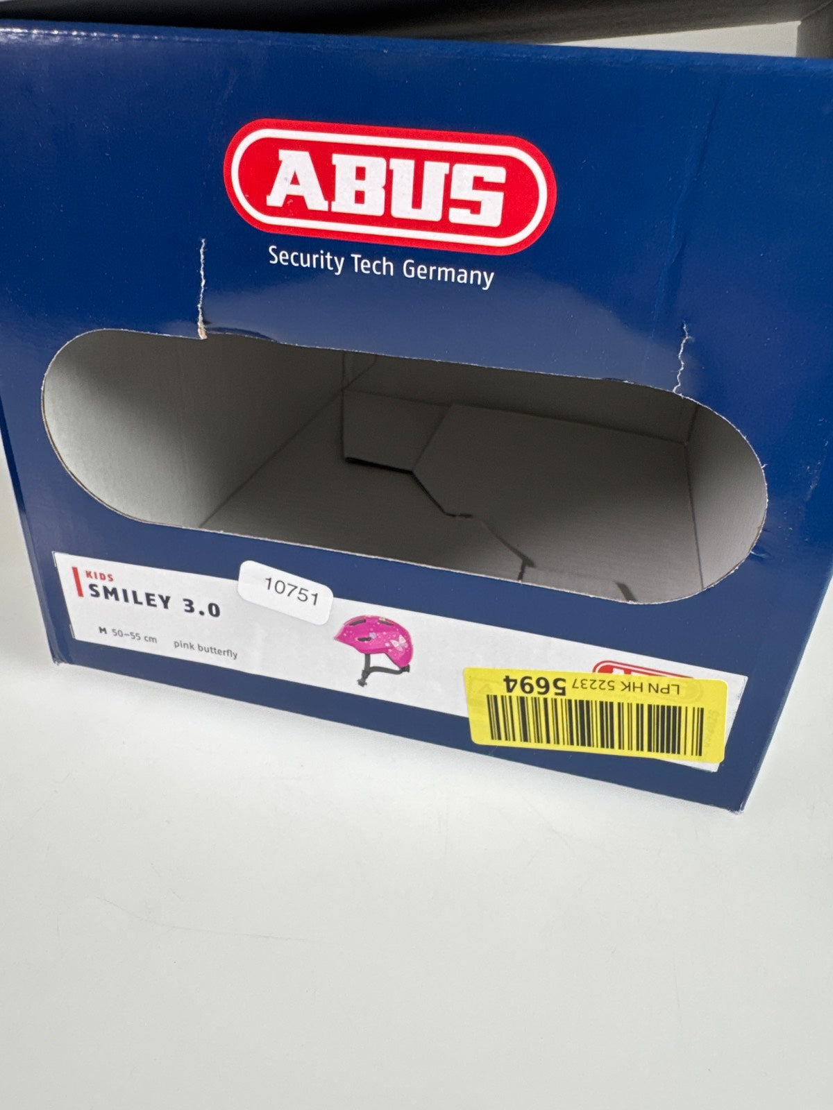 ABUS Smiley 3.0 Fahrradhelm - Größe 50-55cm #10751