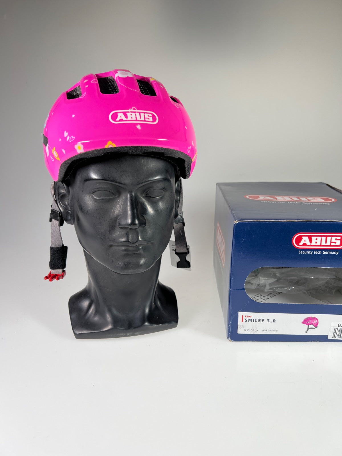 ABUS Smiley 3.0 Fahrradhelm - Größe 45-50cm #10499