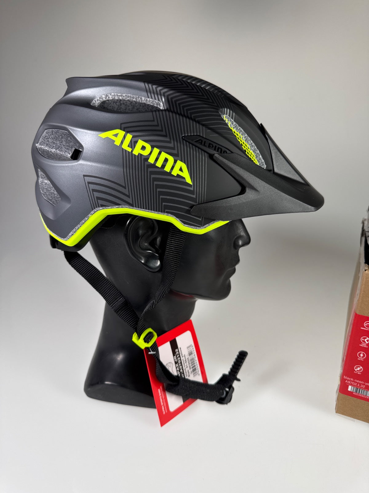 Alpina Carapax Junior Fahrradhelm - Größe 51-56cm #10659