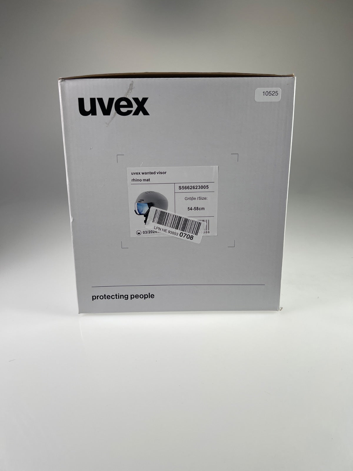 uvex Wanted Visor Skihelm - Größe 54-58cm #10525