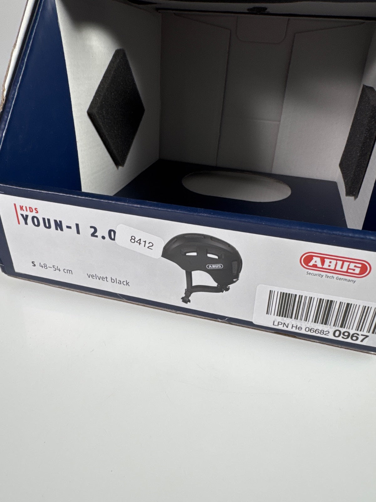 ABUS Youn-I 2.0 Fahrradhelm - Größe 48-54cm #8412