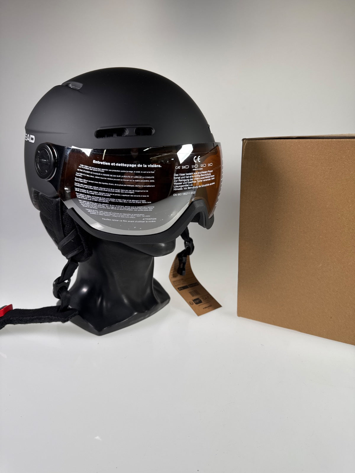 HEAD Knight Visor Skihelm - Größe 54-57cm #11040