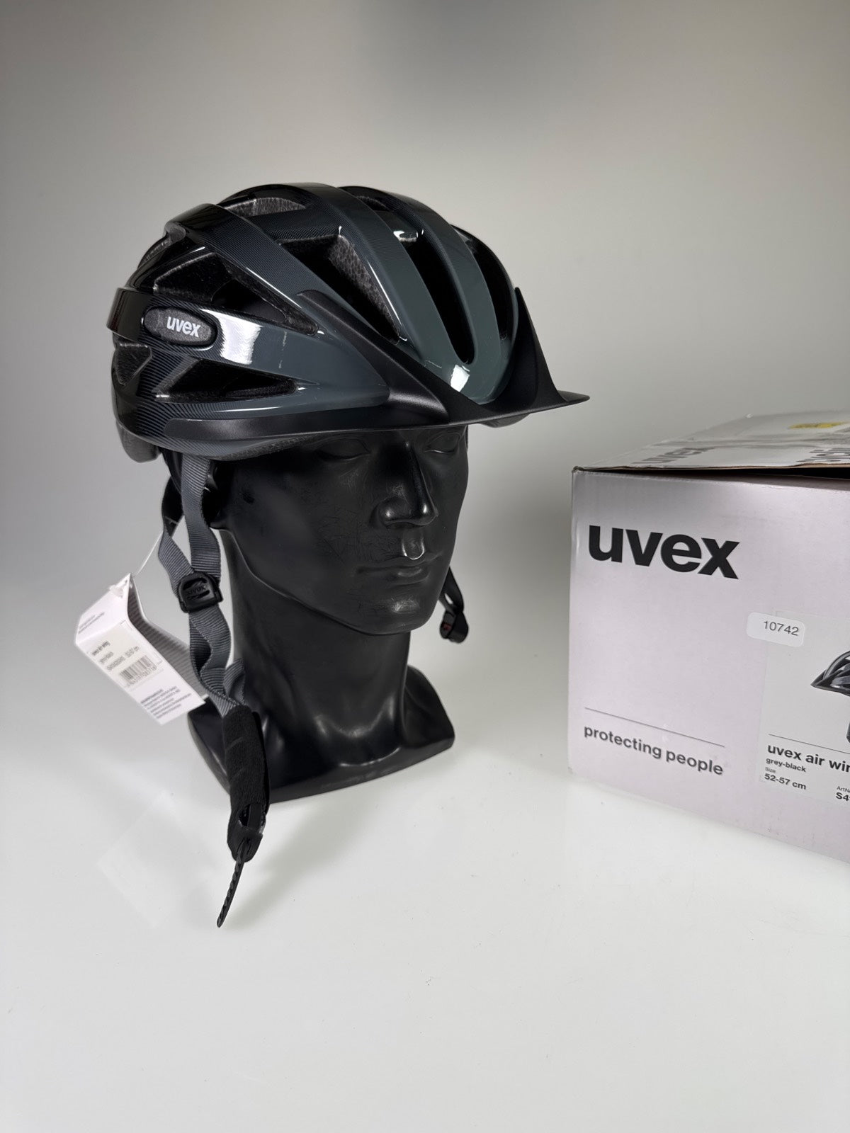 uvex Air Wing Fahrradhelm - Größe 52-57cm #10742
