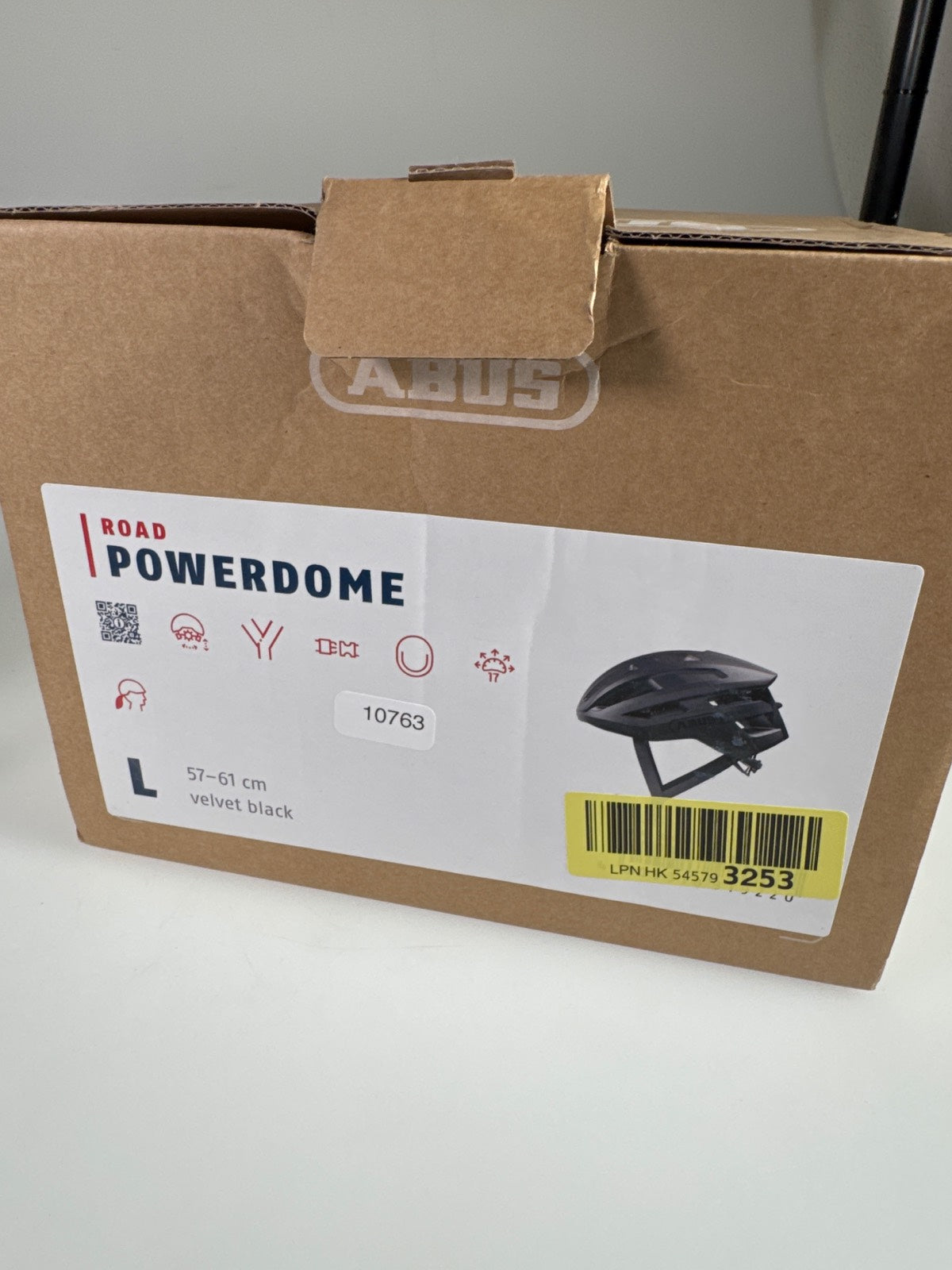 ABUS PowerDome Fahrradhelm - Größe 57-61cm #10763