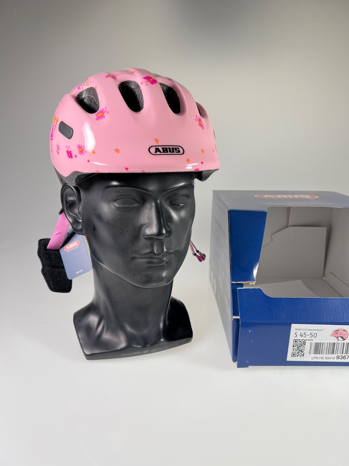 ABUS Smiley 2.0 Fahrradhelm - Größe 45-50cm #10505