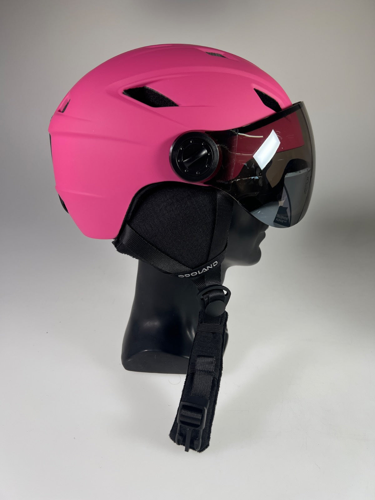 Odoland Skihelm mit Visier - Größe 52-55cm #10434