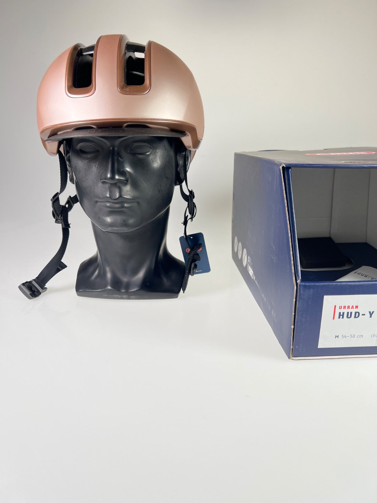 ABUS HUD-Y Fahrradhelm - Größe 54-58cm #10445