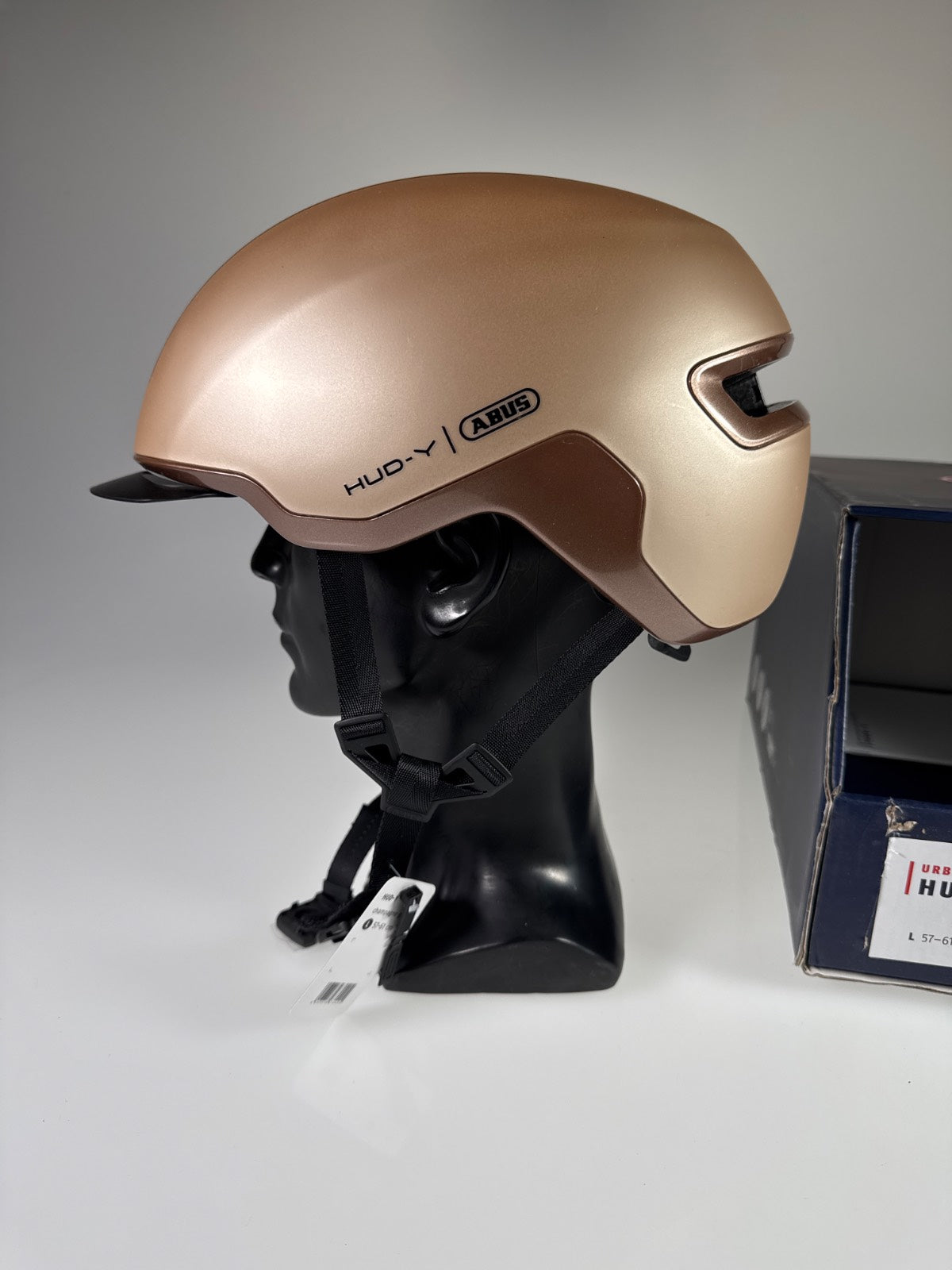 ABUS HUD-Y Fahrradhelm - Größe 57-61cm #8405