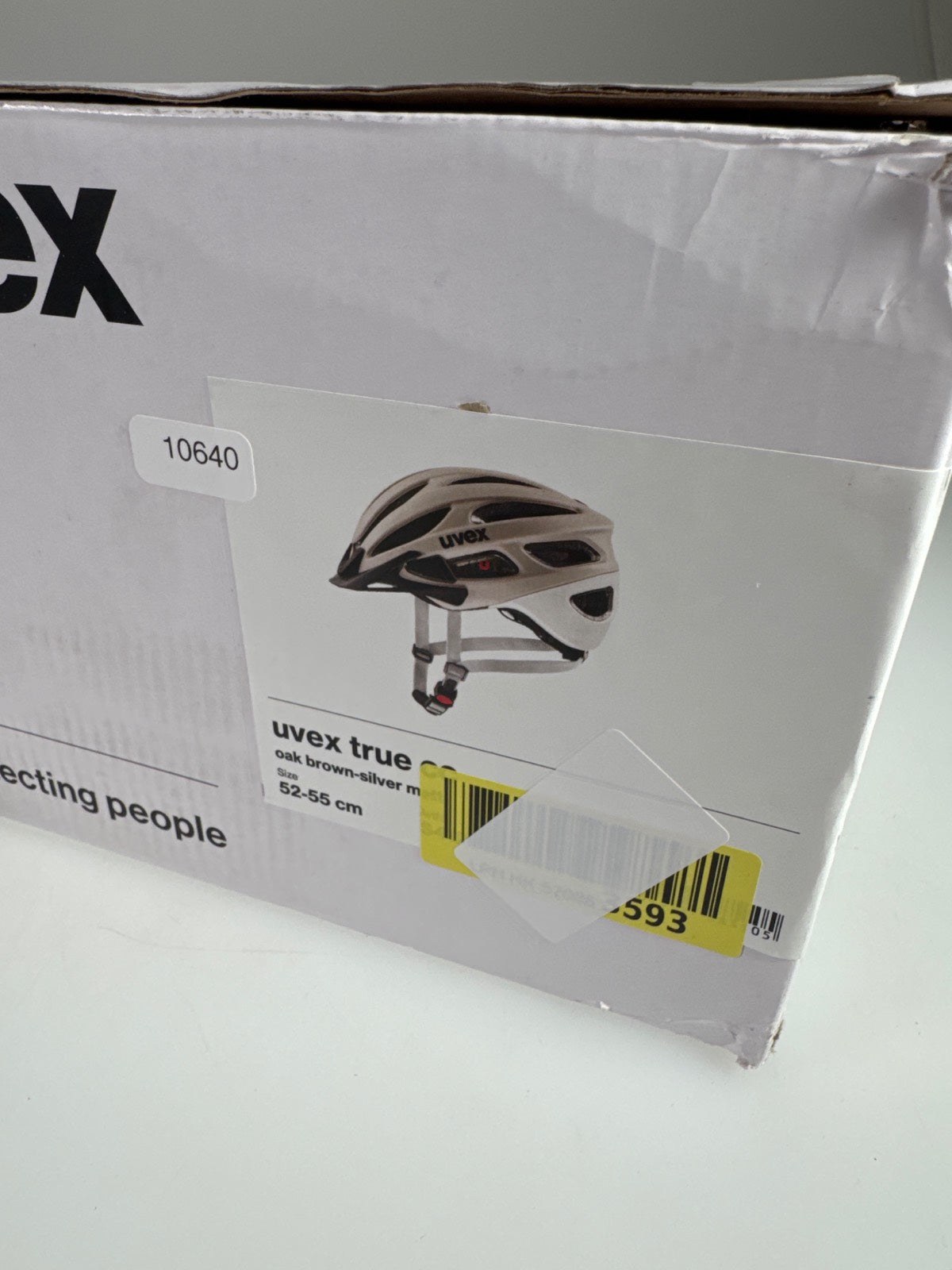 uvex True cc Fahrradhelm - Größe 52-55cm #10640