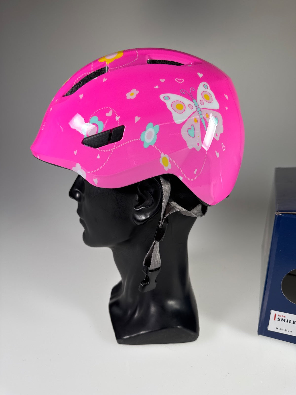 ABUS Smiley 3.0 Fahrradhelm - Größe 50-55cm #10751