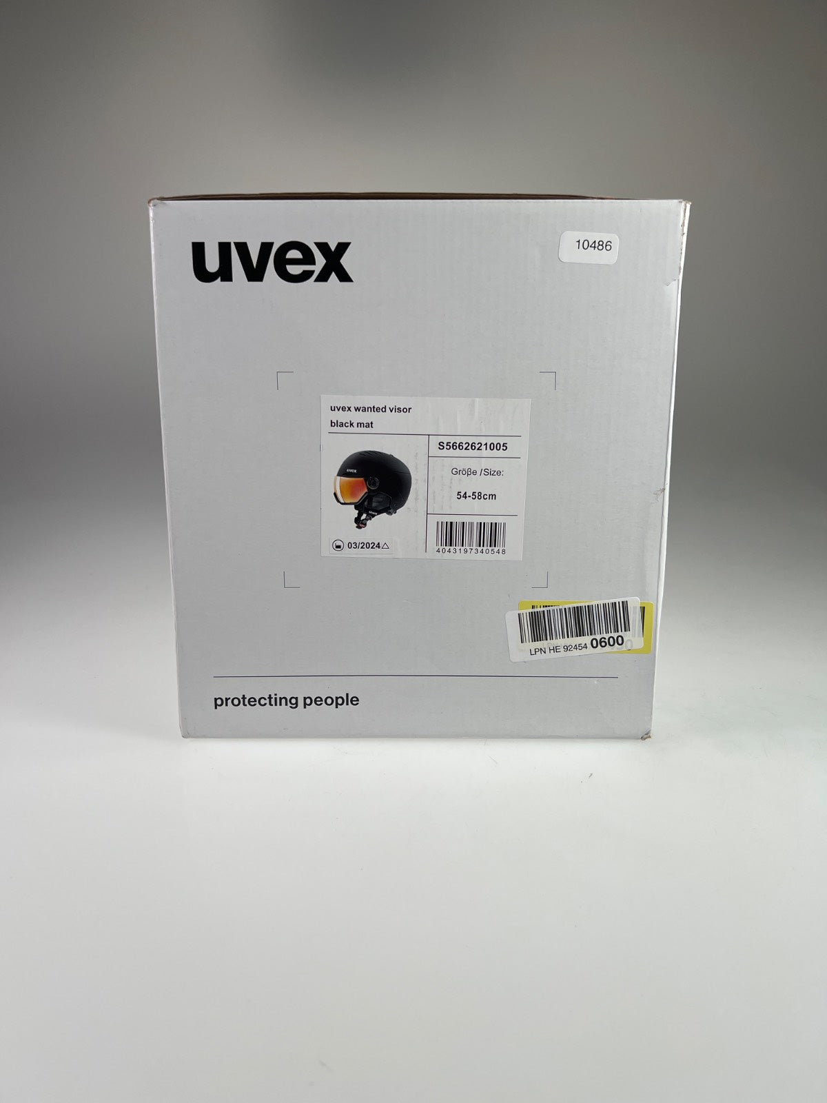uvex Wanted Visor Skihelm - Größe 54-58cm #10486