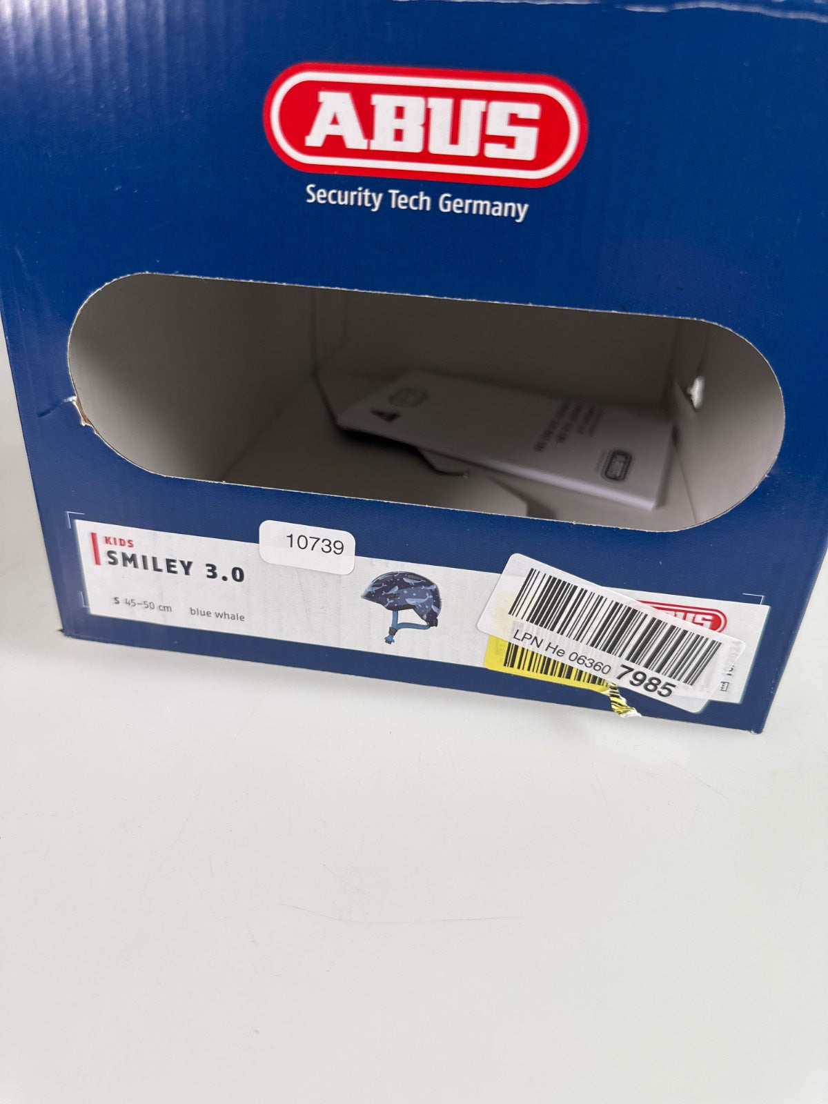 ABUS Smiley 3.0 Fahrradhelm - Größe 45-50cm #10739 R1