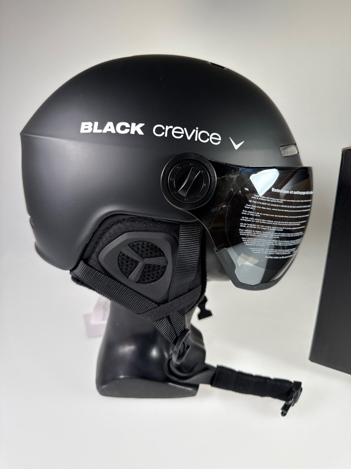 Black Gstaad Skihelm - Größe 58-61cm #11036