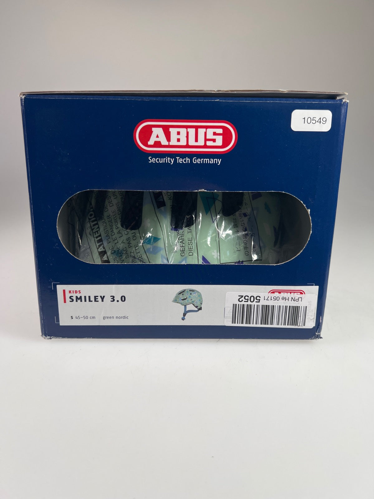 ABUS Smiley 3.0 Fahrradhelm - Größe 45-50cm #10549