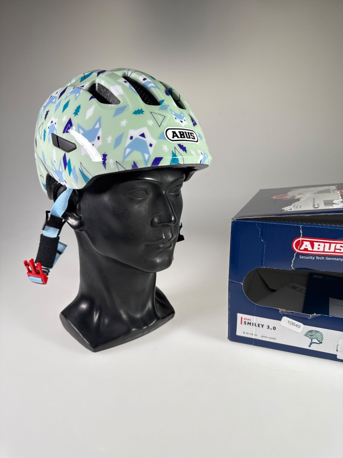 ABUS Smiley 3.0 Fahrradhelm - Größe 45-50cm #10649