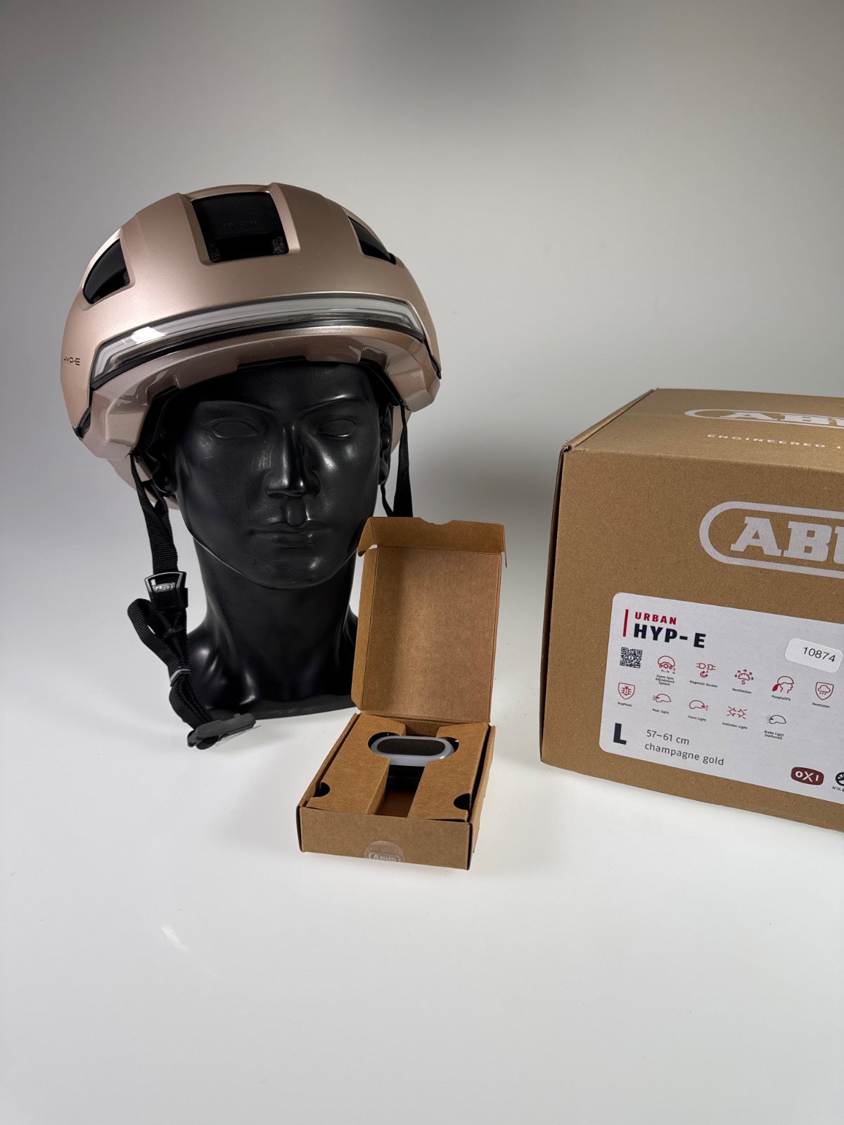 ABUS HYP-E Fahrradhelm - Größe 57-61cm #10871