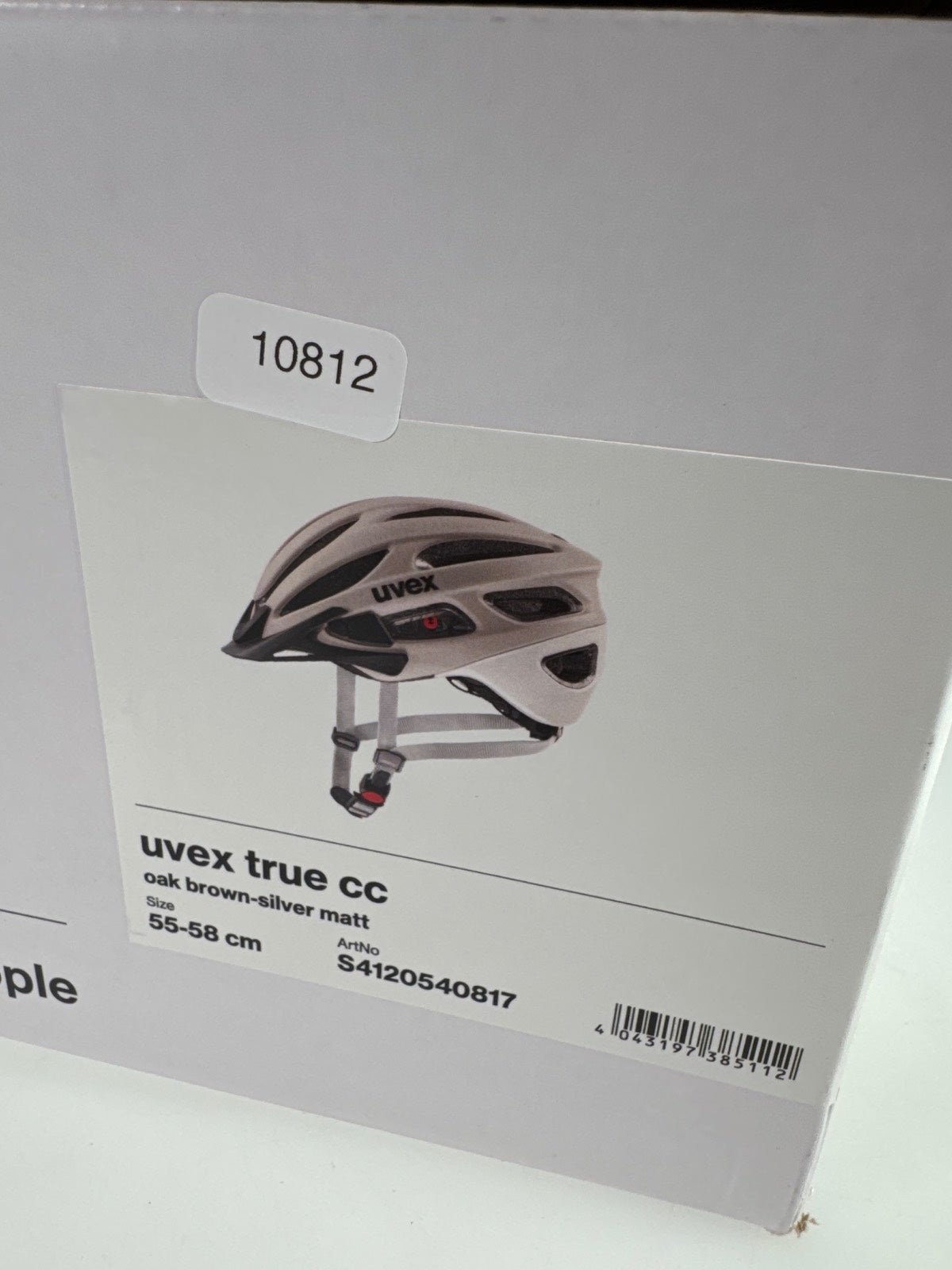 uvex True cc Fahrradhelm - Größe 55-58cm #10812