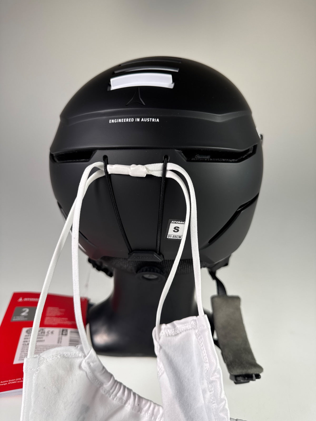 Atomic Savor Visor Stereo Skihelm - Größe 51-55cm #10349