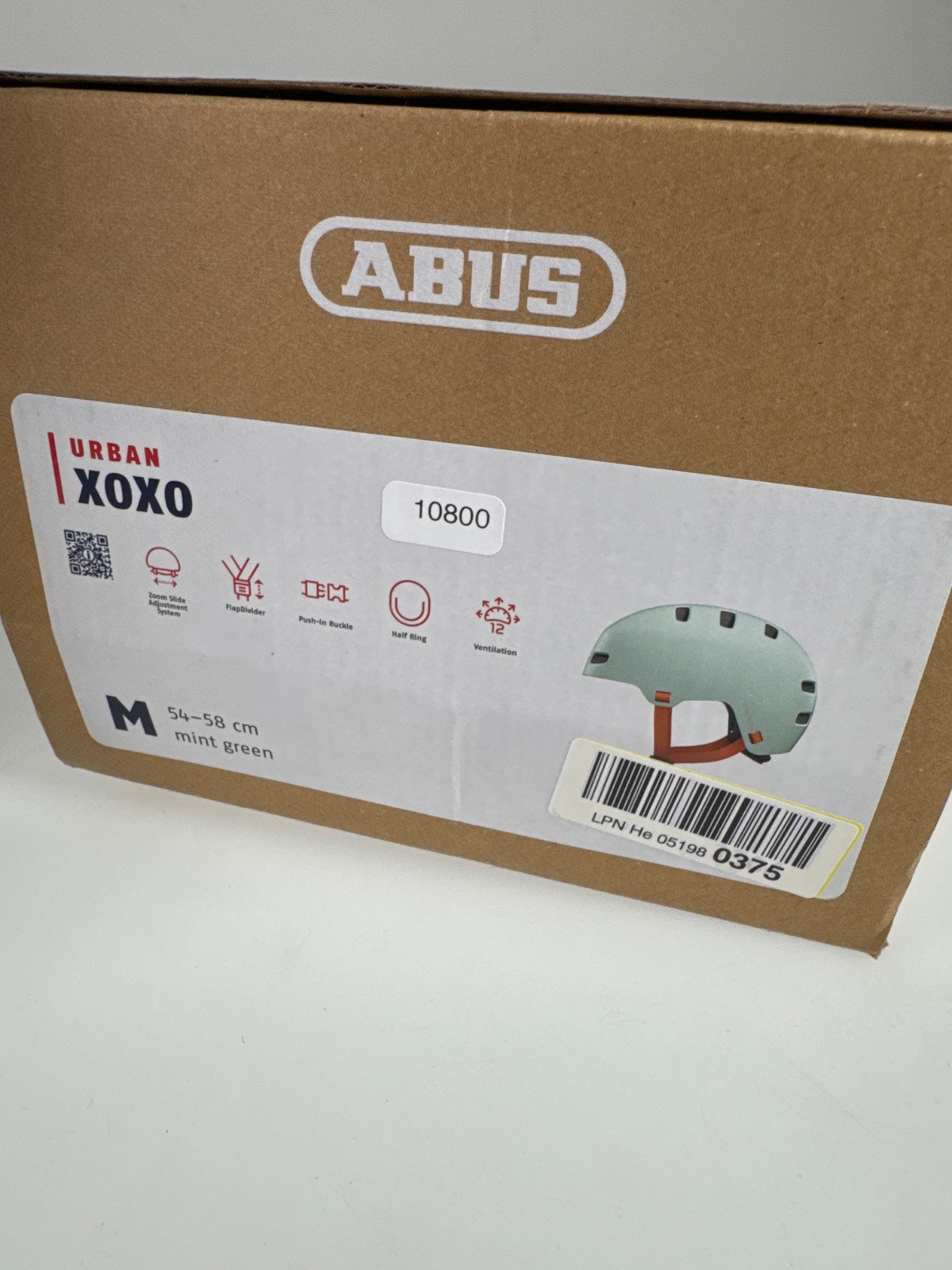 ABUS Xoxo Fahrradhelm - Größe 54-58cm #10800