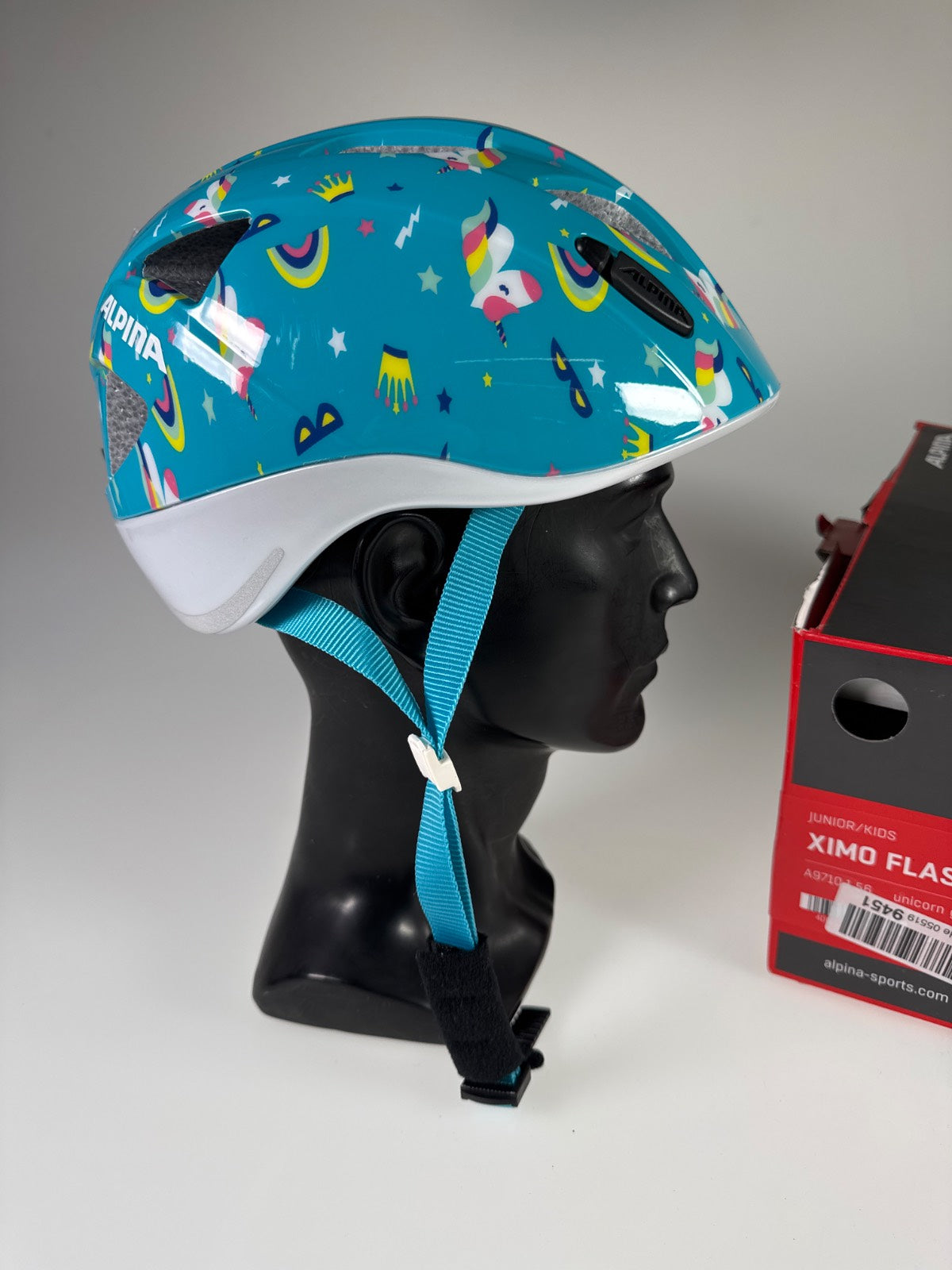 ALPINA XIMO Flash Fahrradhelm - Größe 47-51cm #8395