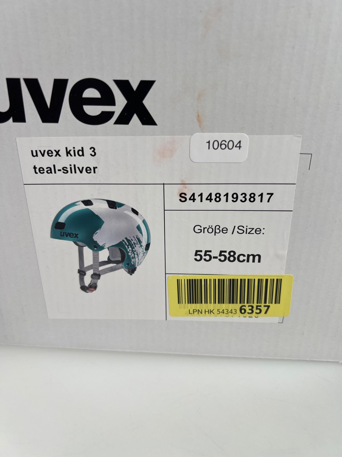 uvex Kid 3 Fahrradhelm - Größe 55-58cm #10604