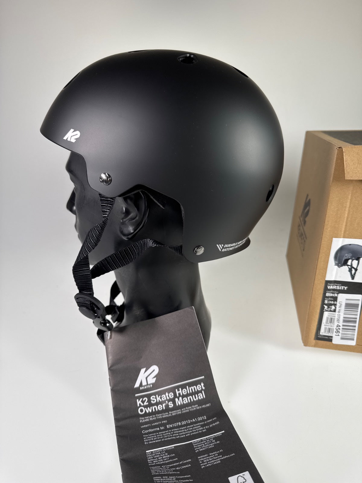 K2 Varsity Skatehelm - Größe 48-54cm #10783