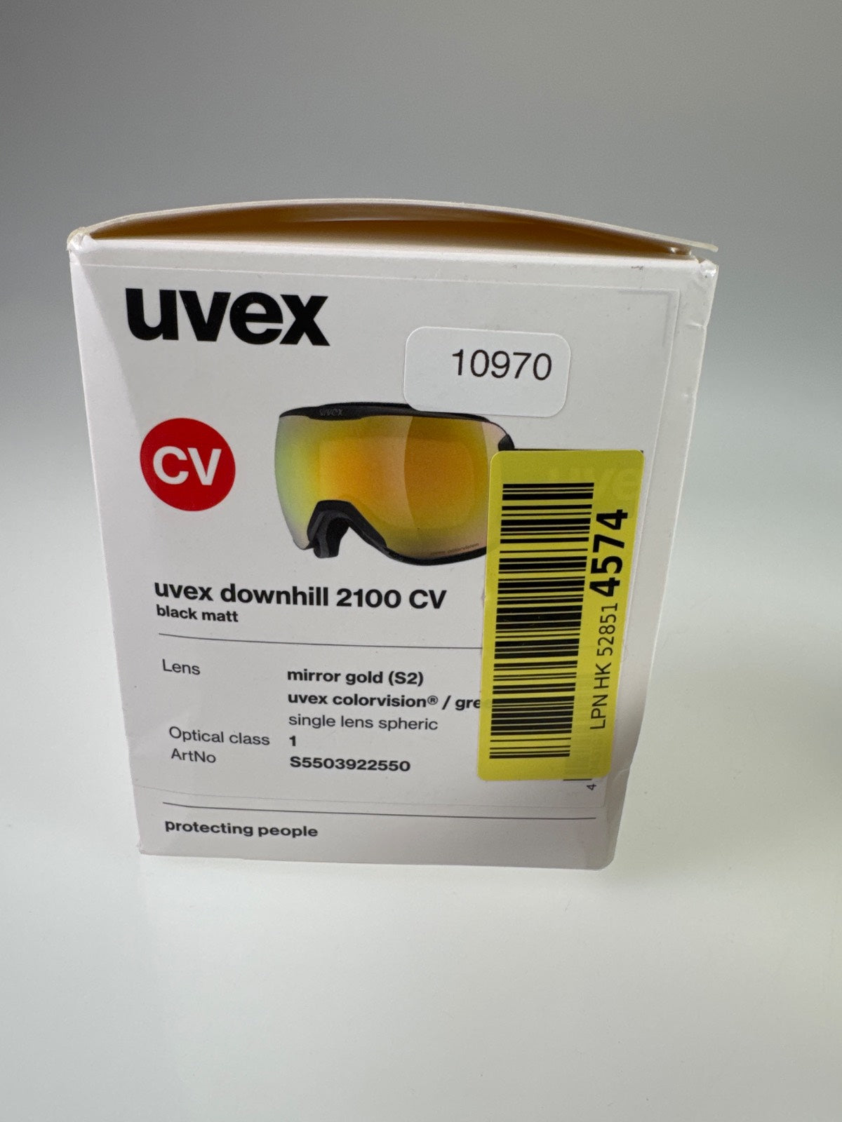 uvex Downhill 2100 CV Skibrille - extra weites Sichtfeld #10970