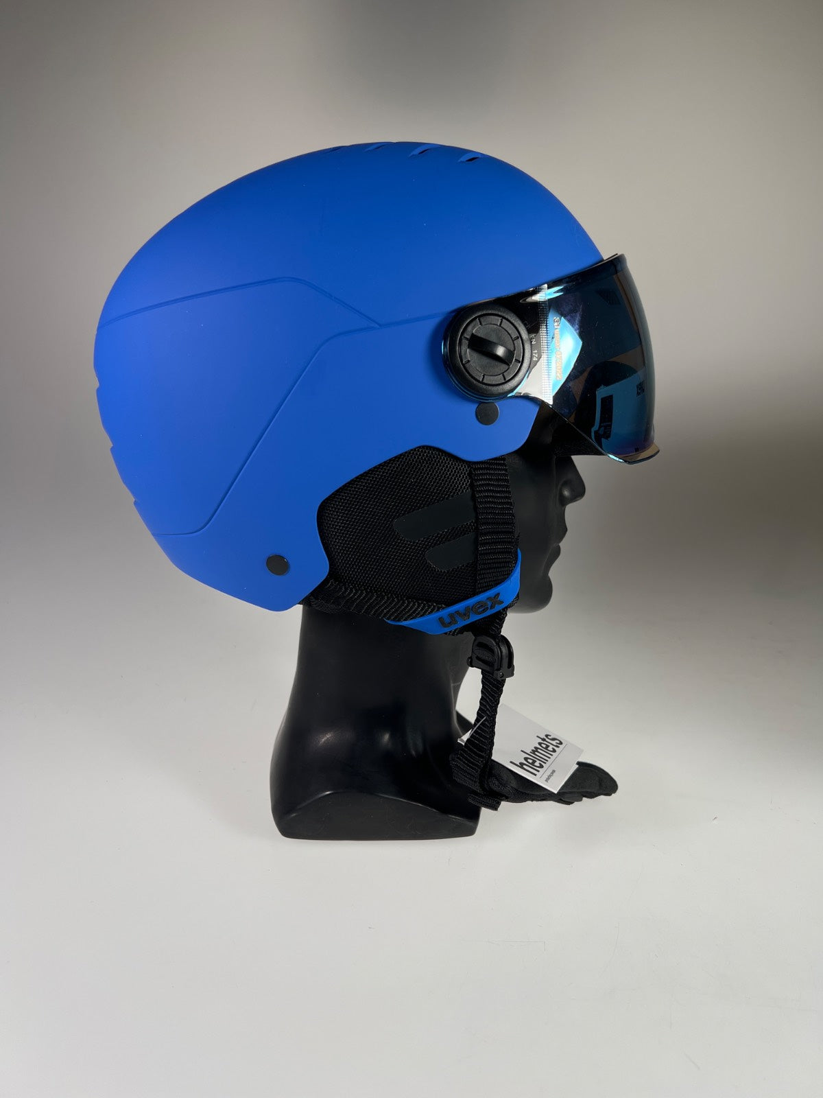 uvex Rocket Jr Visor Skihelm - Größe 54-58cm #10477