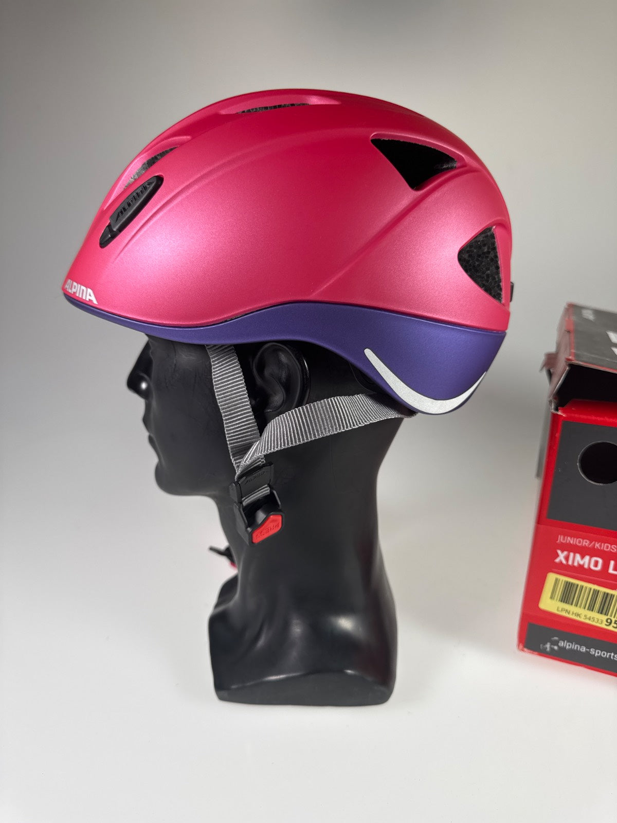 ALPINA XIMO L.E. Fahrradhelm - Größe 47-51cm #10845