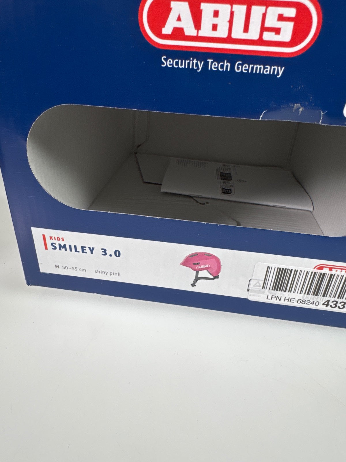 ABUS Smiley 3.0 Fahrradhelm - Größe 50-55cm #10835