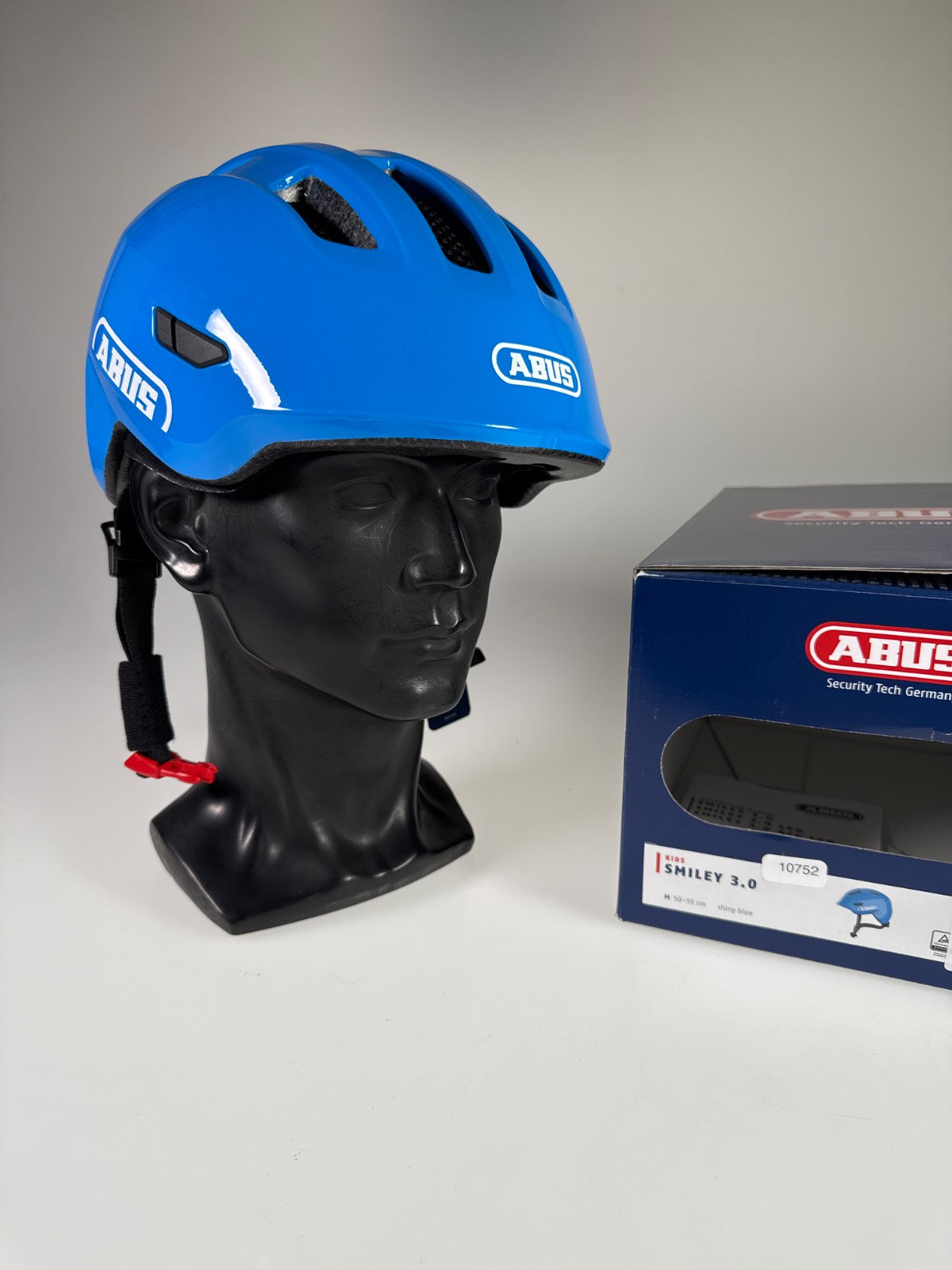 ABUS Smiley 3.0 Fahrradhelm - Größe 50-55cm #10752 R1